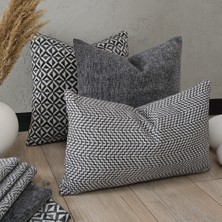 Arion 3'lü Kombin Set Dokuma Kırlent Kılıfı 2 Adet 43X43 1ADET 30X50