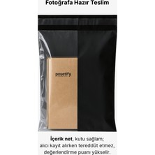 Poşetify Tek Tarafı Şeffaf Kargo Poşeti 45X55X5 cm | 2000 Adet | Siyah | Yapışkan Bantlı E-Ticaret Poşeti