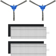 Srfn Ticaret Wiami Fx-7 / Fx-8  Uyumlu Robot Süpürge Aksesuar Seti - 4 Parça