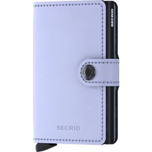 Secrid Miniwallet Matte Lilac Kartlık Cüzdan