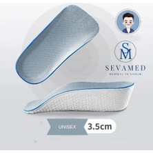 Boy Uzatıcı Köpük Tabanlık Topukluk Boy Uzatma Aparatı 3.5 cm Boy Uzatıcı Kırmed