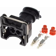 İTHAL Yakıt Enjektör Konnektör - Dişi (2 Pin)