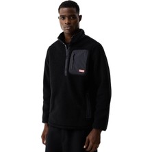 Hunter Explore Athol  Polar Erkek Siyah Sweatshirt Erkek Siyah Sweatshirt Harm0017252-Hb