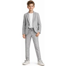 Ahengim Erkek Çocuk Modern Casual Slim Fit Takım Elbise AK2850