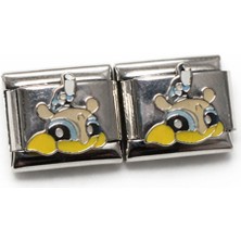 Poseidons Jewellery Powerpuff Girls Çizgi Film Karakter Figürlü Italyan Charm