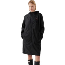 Hunter Downpour Andrea Uzun Unisex Siyah Yağmurluk Unisex Siyah Yağmurluk Haru0002242-Hb