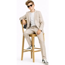 Ahengim Erkek Çocuk Modern Casual Slim Fit Takım Elbise AK2850