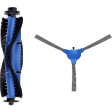 Srfn Ticaret Wiami Fx-7 / Fx-8  Uyumlu Robot Süpürge Ana Fırça / Yan Fırça Seti