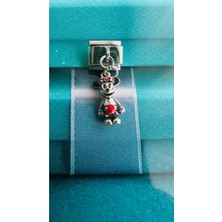 Poseidons Jewellery Minnie Mouse Sallantılı Italyan Charm