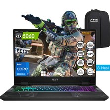 MSI Msı Cyborg 15 B13WFKG-490XTR İ7-13620H RTX5060 16GB Ram 1tb SSD 15.6" Fhd IPS 144Hz W11 Taşınabilir Bilgisayar
