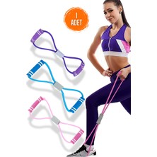 Feyza Design Esneklik ve Güç Kazandıran Pilates Direnç Lastiği, Vücut Antrenmanı Için Ideal