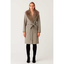 Ekol Yakası Kürklü Kaban 6071