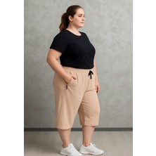 Quits Kids QKBYN-2325-BATTAL Beden Bayan Düz Kapri