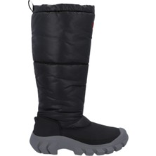 Hunter Glacier Termal Kadın Siyah Uzun Kar Botu  Hfrw0009252-Bcm