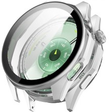 Sneezy Huawei Watch Gt6 46MM Kasa Uyumlu Kılıf Sert Pc Kasa ve Ekran Koruyucu Kılıf