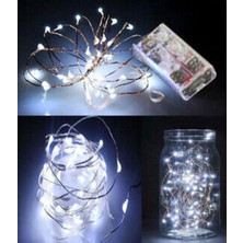 5 Metre Çok Fonksiyonlu Beyaz Peri LED ile Dekorasyon Keyfi
