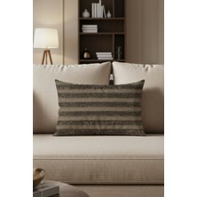 Sezyon Elya Desenli 30X50 Mocha Renkli Kırlent Kılıfı