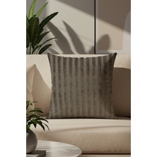 Sezyon Elya Desenli 45X45 Mocha Renkli Kırlent Kılıfı