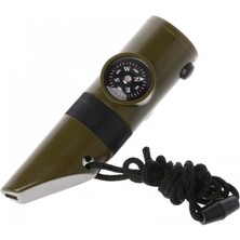 Khi-Zai -Çok Fonksiyonlu Askeridüdük Pusula Termometre ile LED Işık