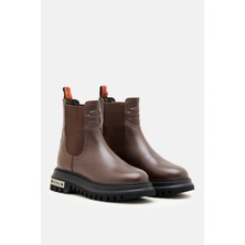 Harley Davidson 026Z100031 Mourır Kahverengi Deri Kadın Bot