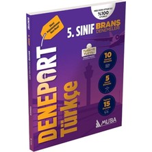 Anla Kazan Yayınları Muba 2026 5. Sınıf Deneport Türkçe Branş Denemesi