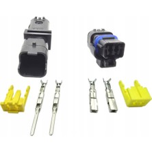 İTHAL Aptiv (Delphi) Sensör Konnektör Takım - Erkek/dişi (2 Pin)