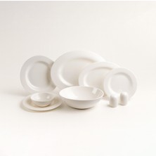 Royal Canterbury Verona White 55 Parça Yemek Takimi