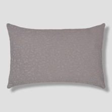 Sezyon Yuna Desenli 40X60 Gri Kırlent Kılıfı