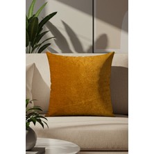 Sezyon Juno 45×45 Hardal Kırlent Kılıfı