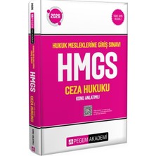 Anla Kazan Yayınları Pegem 2026 Hukuk Mesleklerine Giriş Sınavı Hmgs Ceza Hukuku Konu Anlatımlı
