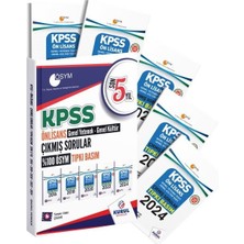 Anla Kazan Yayınları Kurul 2026 Kpss Önlisans Genel Yetenek Genel Kültür Son 5 Yıl Tıpkı Basım Çıkmış Sorular