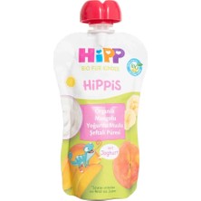 Belle Fusion Bfs   Hipp Organik Mangolu Yoğurtlu Muzlu Şeftali Püresi 100 gr