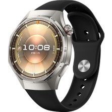 Sneezy Huawei Watch Gt6 Pro Ile Uyumlu Klasik Purelux Soft Silikon Kordon