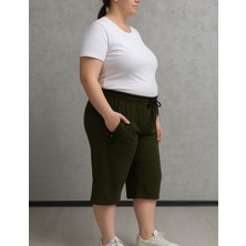 Quits Kids QKBYN-2325-BATTAL Beden Bayan Düz Kapri