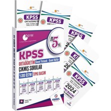 Anla Kazan Yayınları Kurul 2026 Kpss Ortaöğretim Genel Yetenek Genel Kültür Son 5 Yıl Tıpkı Basım Çıkmış Sorular