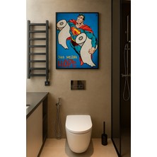 Koi Art Design Siyah Çerçeveli Tek Parça Modern Temalı Yüksek Kalite Uv Basklı Tablo