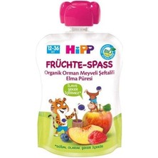 Belle Fusion Bfs    P Organik Orman Meyveli Şeftalili Elma Püresi 100 gr