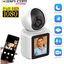 Urfakent Ekranlı Görüntülü Görüşme Sağlayan Akıllı Kamera Ev-Işyeri-Ofis-Bebek-Yaşlı Hasta Kamerası