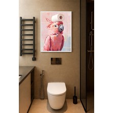 Koi Art Design Beyaz Çerçeveli Tek Parça Modern Temalı Yüksek Kalite Uv Basklı Tablo