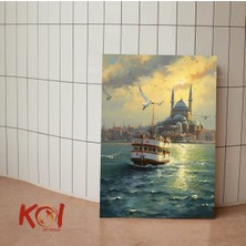 Koi Art Design Karışık Temalı Tek Parça Modern Tasarımlı Yüksek Kalite Uv Basklı Mdf Tablo
