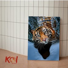 Koi Art Design Karışık Temalı Tek Parça Modern Tasarımlı Yüksek Kalite Uv Basklı Mdf Tablo