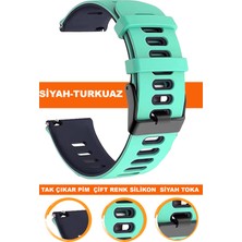  18mm-20mm-22mm-24mm saatlerle uyumlu premium silikon saat kordonu kayışı a56-t