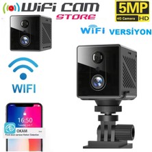 Urfakent Pır Sensörlü Mikro Şarjlı Wıfı Kamera Hayalet Kızılötesi