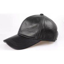 Nyc Giyim Tekstil Hakiki Deri Beyzbol Kep Şapka