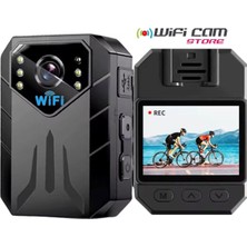 Urfakent Wifi Li Gece Görüşlü Ekranlı Yaka Kamerası V2