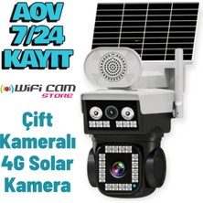Urfakent Aov Çift Kameralı 7/24 Kayıt Icsee Yazılım 4g Solar Kamera