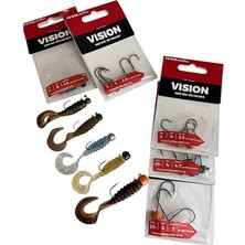 Han Fishing Vision Ned Rig Green Jighead