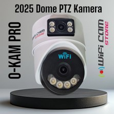 Urfakent Çift Kameralı Iç Ortam Tavan Tip Dome Wifi Kamera