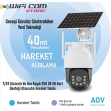 Urfakent X12 Geceyi Gündüz Gibi Gösterebilen 4g Solar Kamera