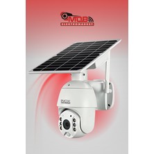 Urfakent 3mp Su Geçirmez 4g Sim Kart Destekli Ptz Solar Bulut Kayıt Destekli Kamera